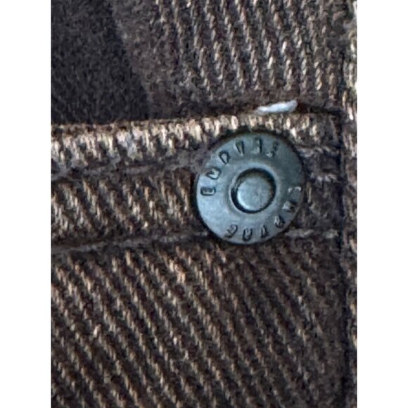 Empyre Relaxed Straight Leg Jeans Measures 32 x 30 Brown Skater Baggy - Picture 11 of 13